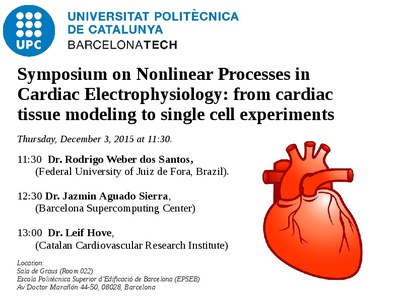 Symposium: Nonlinear Processes in Cardiac Electrophysiology: from cardiac tissue modeling to single cell experiments